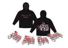 Load image into Gallery viewer, &quot;Pray While They Prey&quot; Black Hoodie

